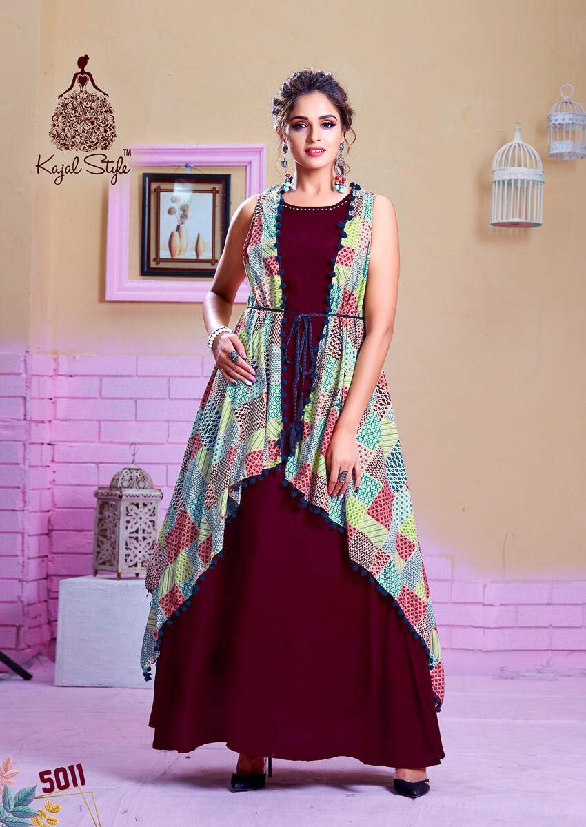 F.Season's Vol-5 Kajal Style Rayon Wholesale Kurti F.Season's Vol-5 Kajal Style Rayon Wholesale Kurti